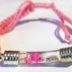 Name on rice lucky bracelet customised